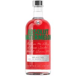 Absolut Watermelon Flavored Vodka - 750ml Bottle