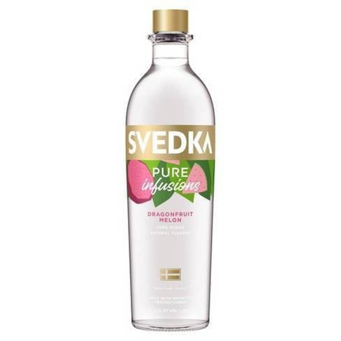 slide 1 of 1, SVEDKA Pure Infusions Dragonfruit Melon Flavored Vodka - 1L Bottle, 1 liter