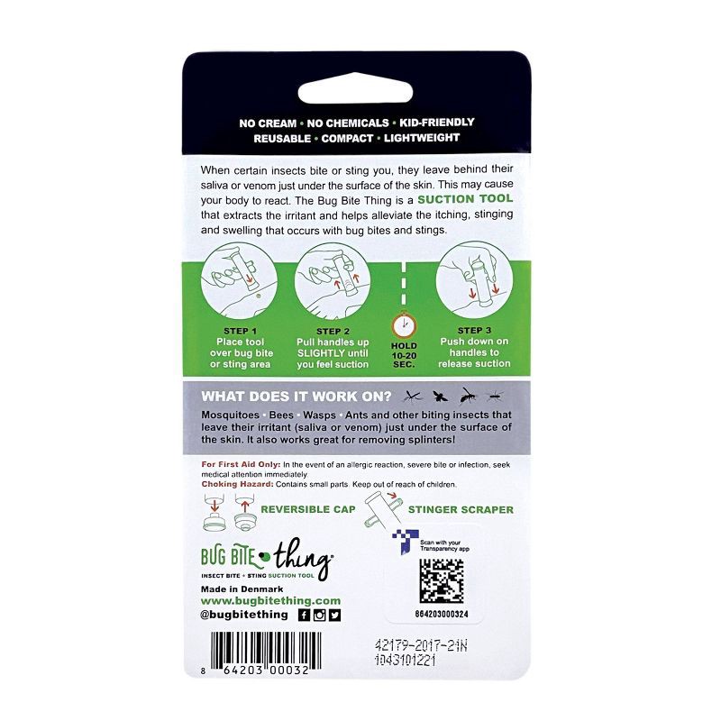 slide 3 of 6, Bug Bite Thing Insect Bite + Sting Suction Tool - 1ct, 1 ct