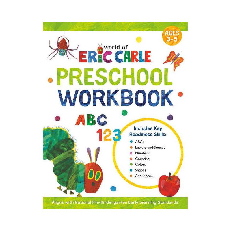 slide 1 of 1, Penguin Publishing World of Eric Carle Preschool Workbook - by Wiley Blevins (Paperback), 1 ct