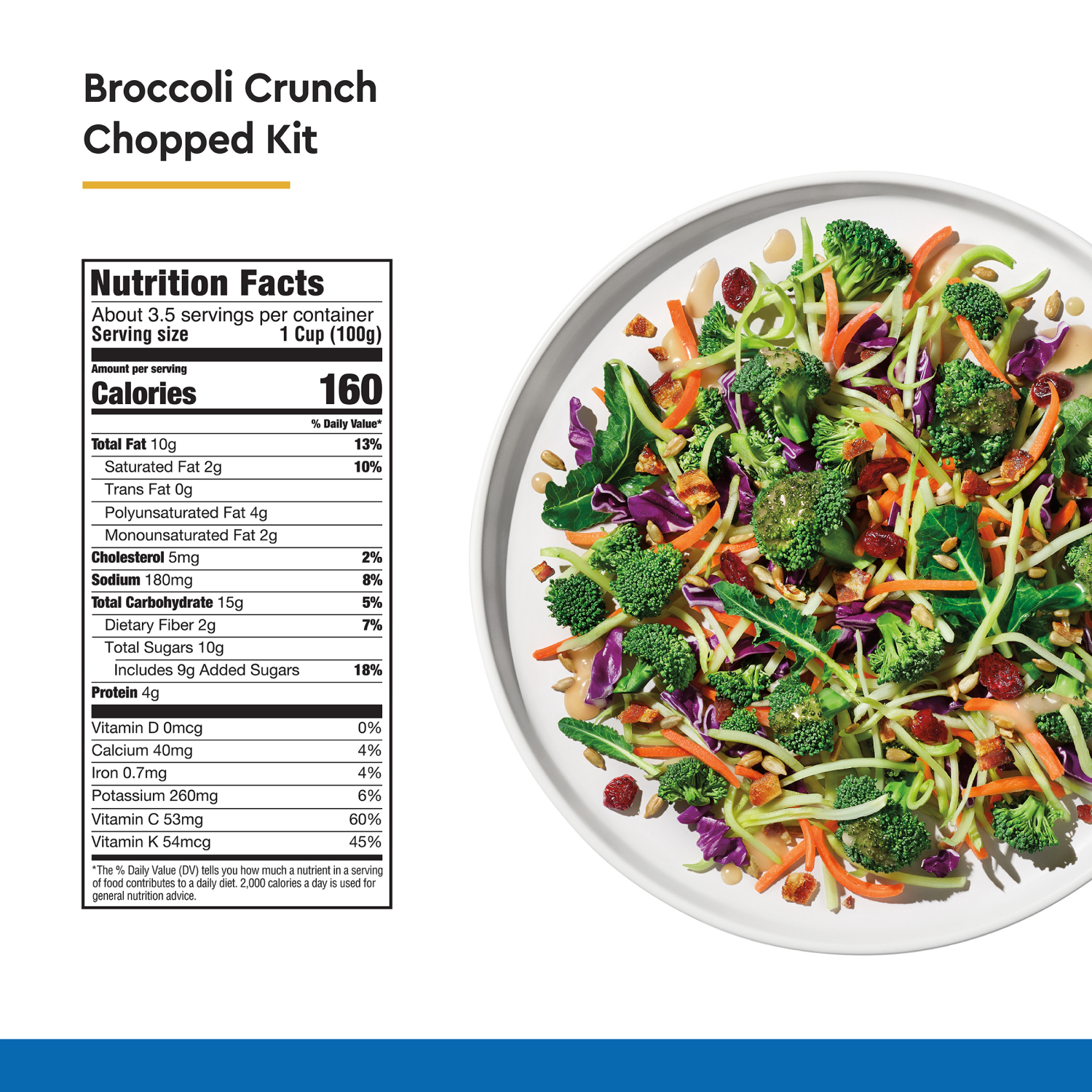 slide 4 of 8, Taylor Farms Broccoli Crunch Chopped Kit, 12.7 oz, 12.7 oz