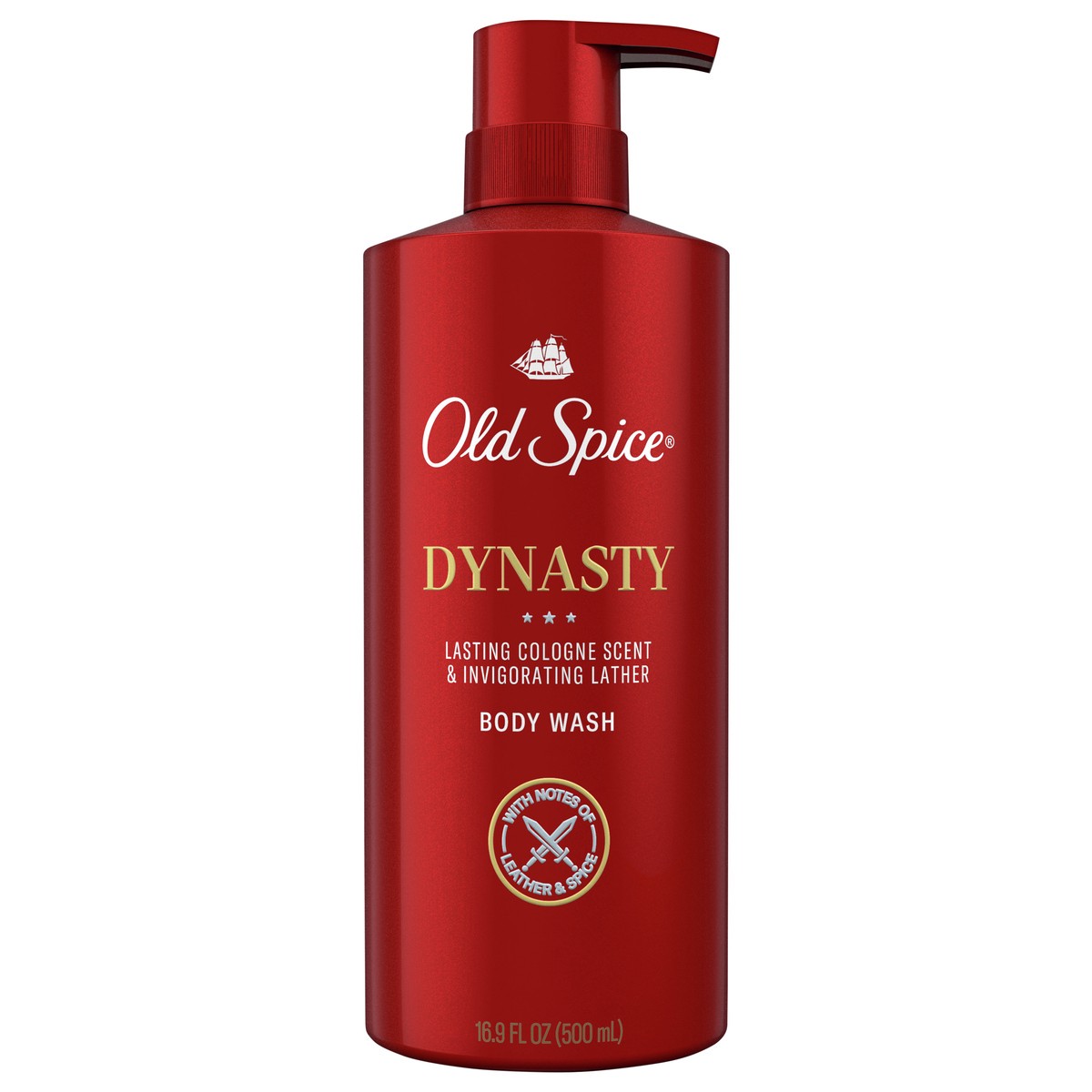 slide 1 of 5, Old Spice Body Wash for Men, Dynasty Cologne Scent, 16.9 FL OZ, 16.9 fl oz