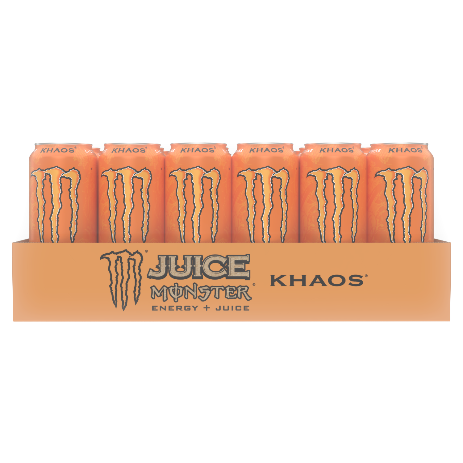 slide 3 of 5, Monster Energy Juice Monster Khaos, Energy + Juice - 16 oz, 16 oz