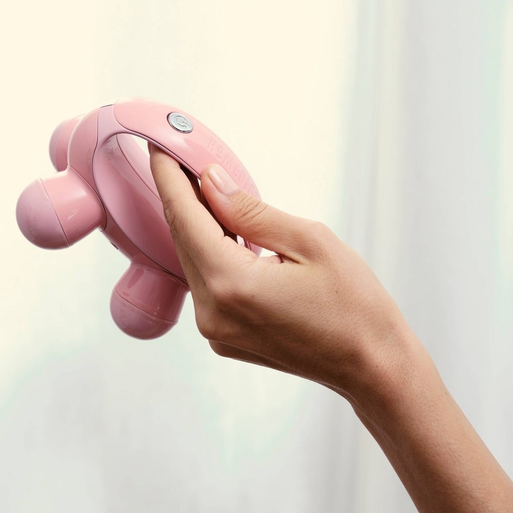 slide 5 of 8, HoMedics Quad Mini Body Massager - Pink, 1 ct