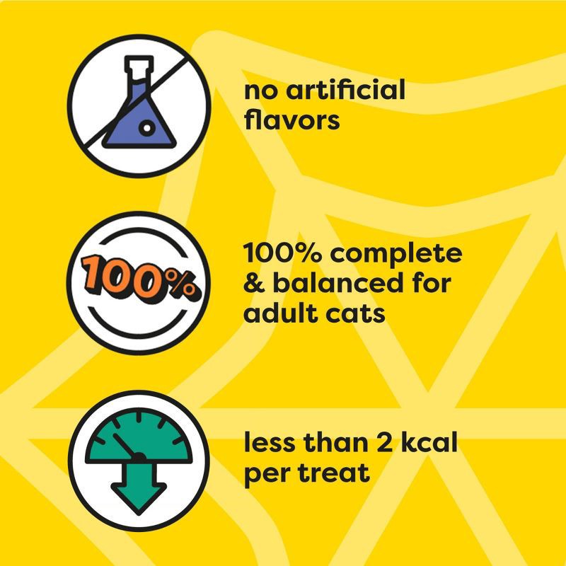 slide 6 of 11, Temptations Tasty Human Haunted House with Chicken and Beef Flavor Halloween Cat Treats - 3oz, 3 oz