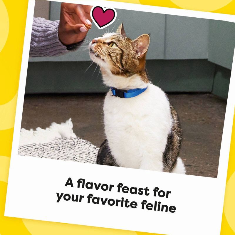 slide 7 of 11, Temptations Tasty Human Haunted House with Chicken and Beef Flavor Halloween Cat Treats - 3oz, 3 oz