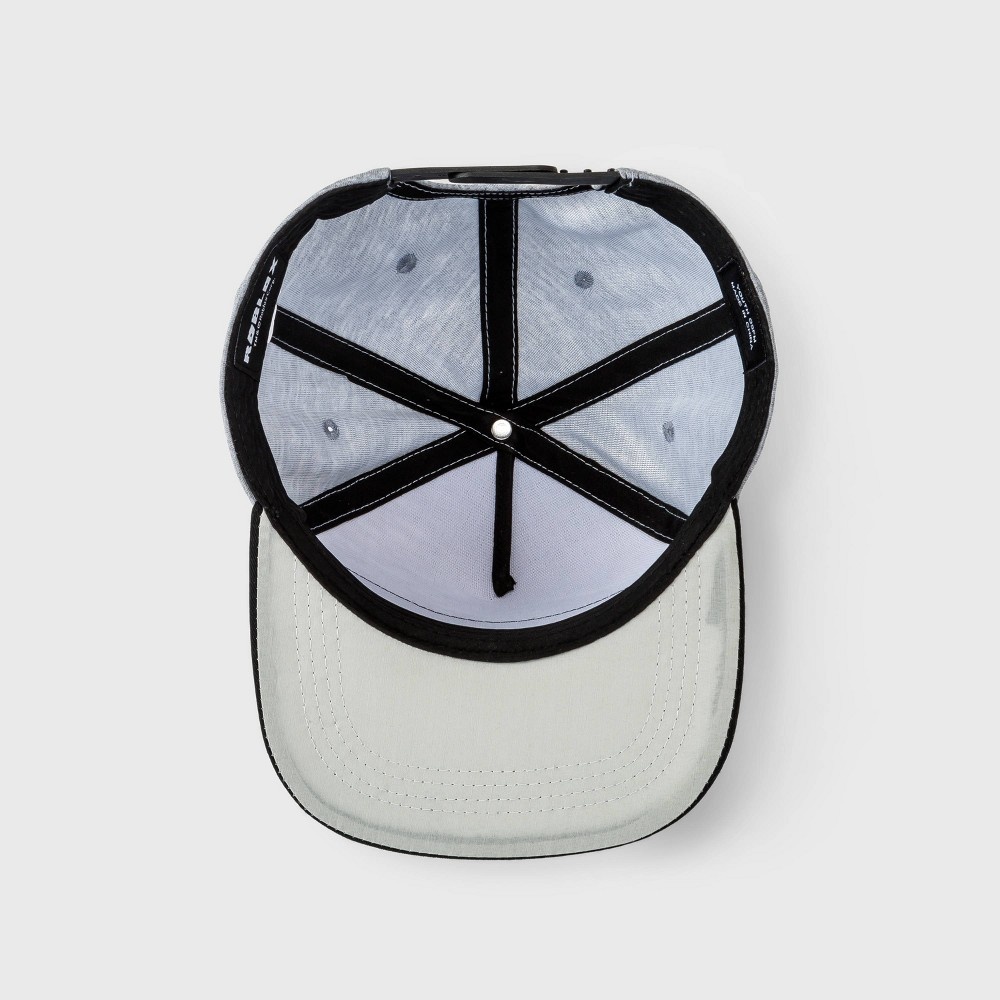 slide 3 of 3, Kids' Roblox Flat Brim Baseball Hat - Gray, 1 ct