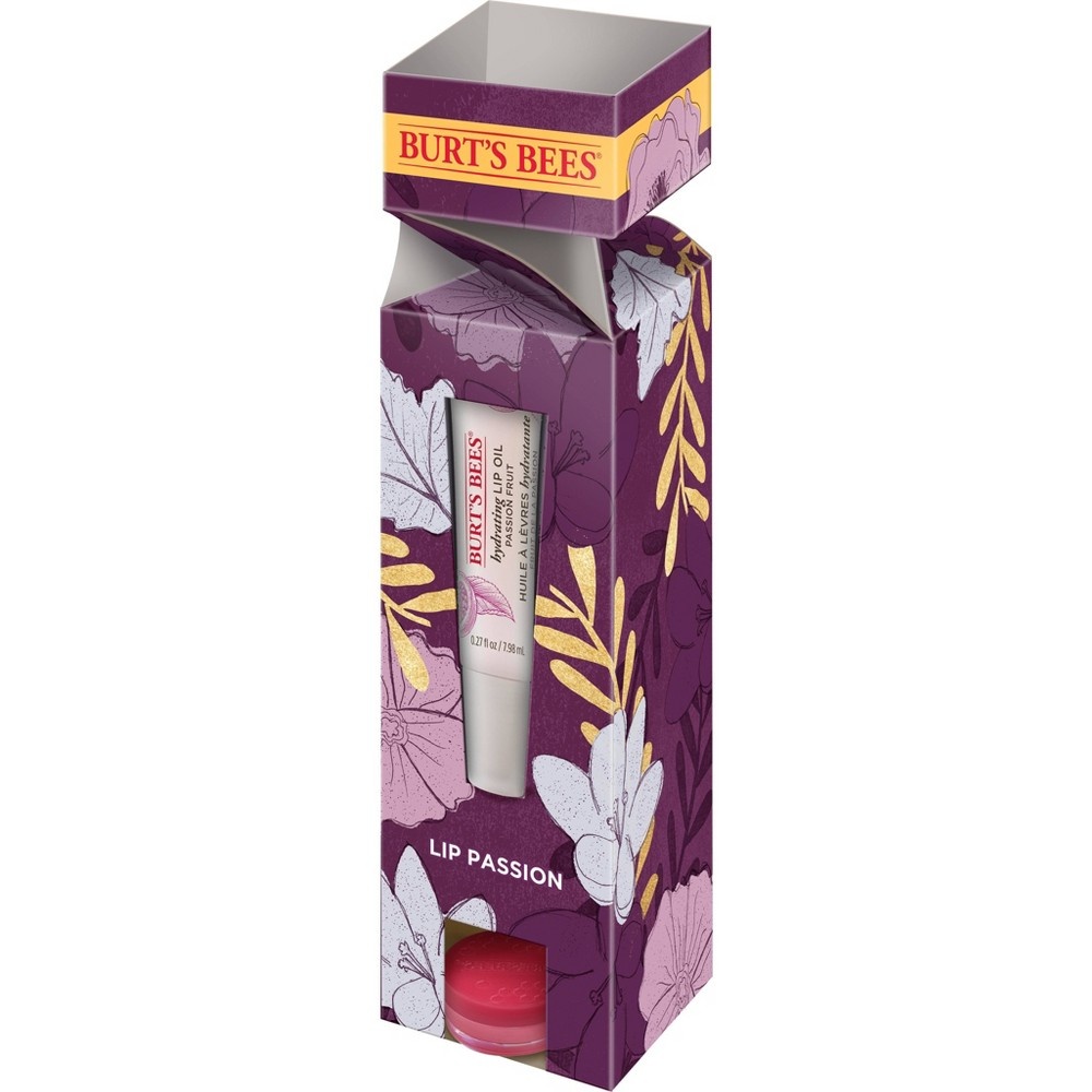 Burt's Bees Passion Fruit Lip Balm Gift Set 2 ct Shipt