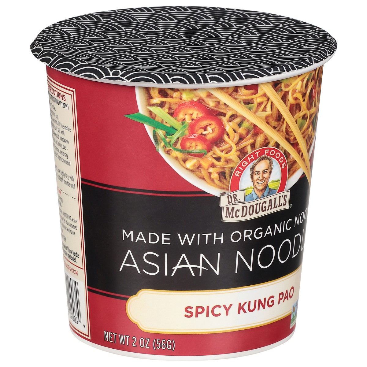 slide 9 of 9, Dr. McDougall's Spicy Kung Pao Asian Noodles 2 oz, 2 oz