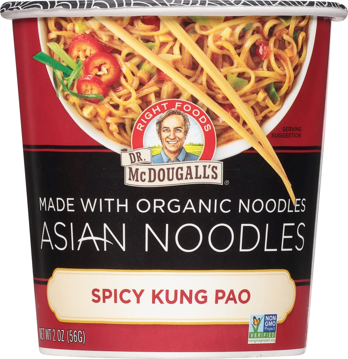 slide 4 of 9, Dr. McDougall's Spicy Kung Pao Asian Noodles 2 oz, 2 oz