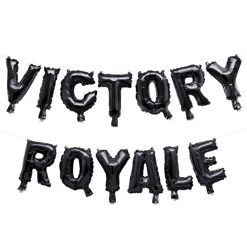 slide 1 of 3, Fortnite Balloon Banner, 1 ct