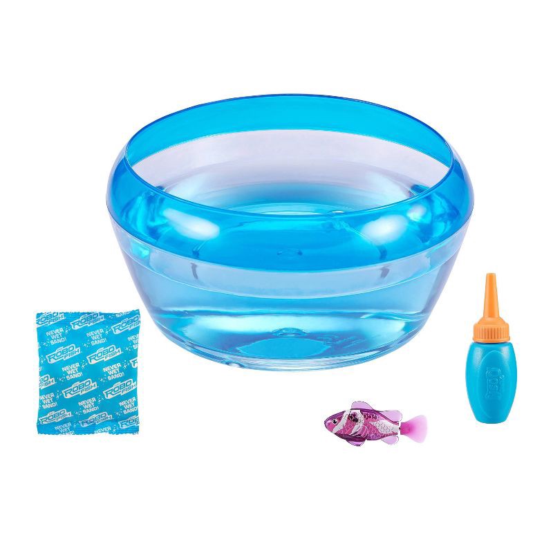 slide 2 of 6, Robo Fish Robotic Swimming Pets Fish Tank Playset by ZURU, 1 ct