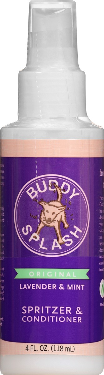 slide 8 of 9, Buddy Splash Original Lavender & Mint Spritzer & Conditioner 4 oz, 4 oz
