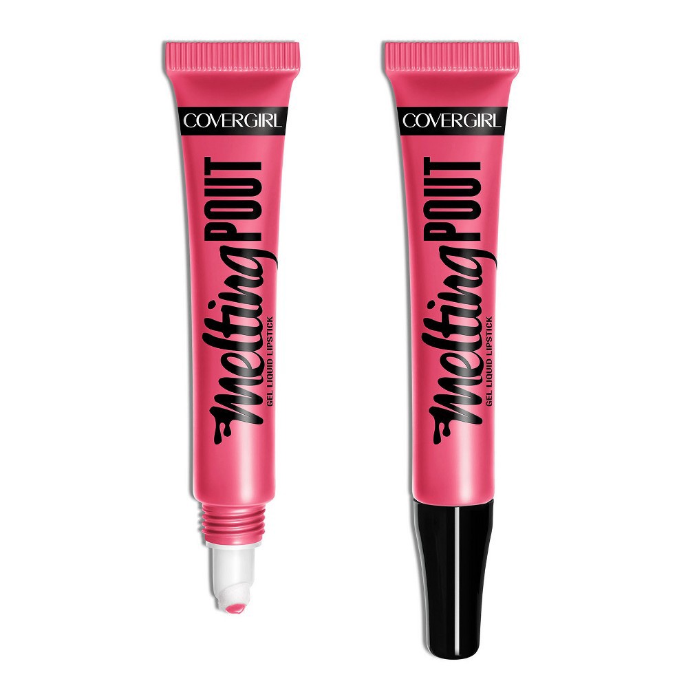 slide 2 of 7, Covergirl Melting Pout Gel Liquid Lipstick Evangelic, 0.042 oz