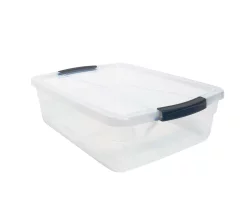 Rubbermaid Cleverstore Storage Tote - Clear