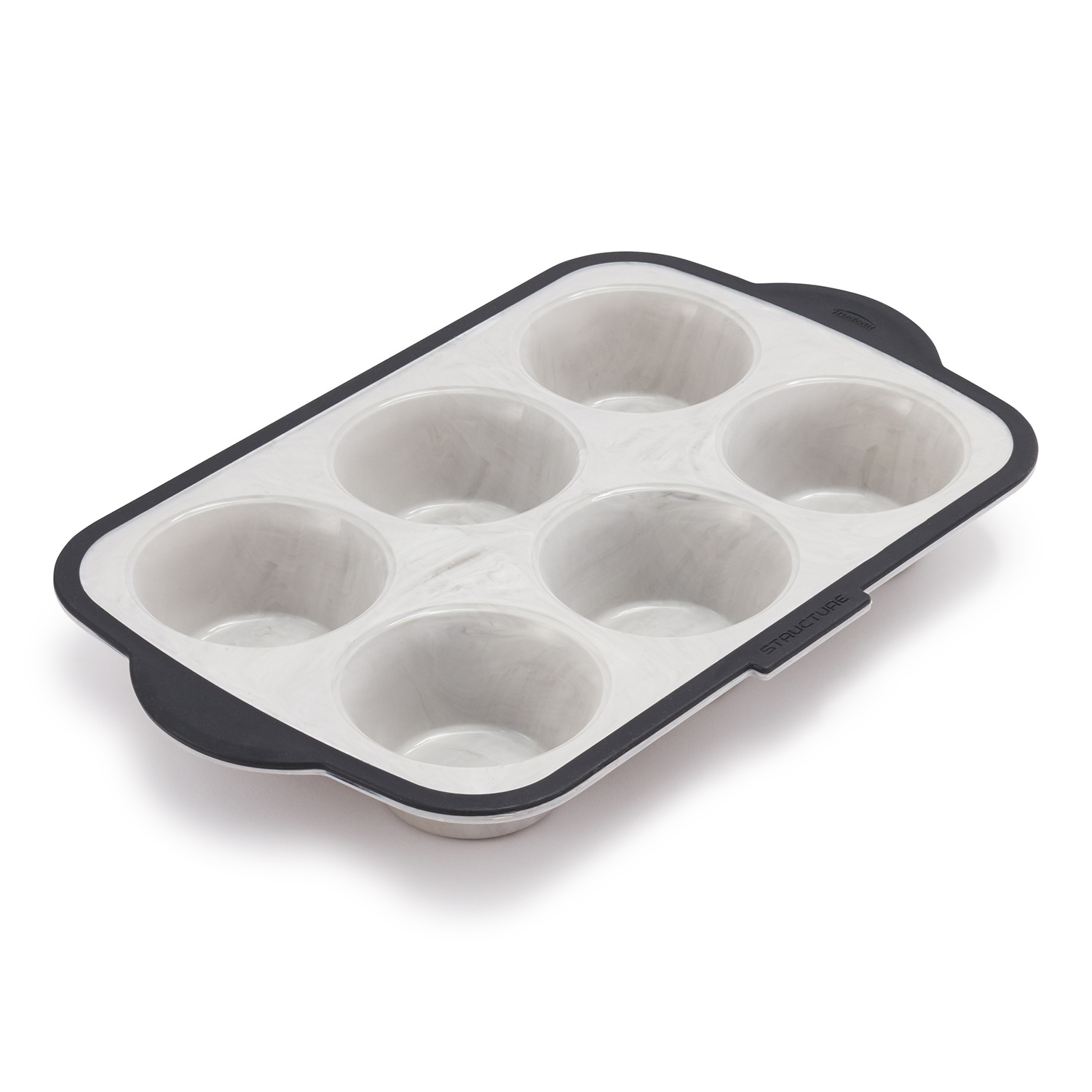 slide 1 of 1, Trudeau Structure Silicone Pro Jumbo Muffin Pan, 1 ct