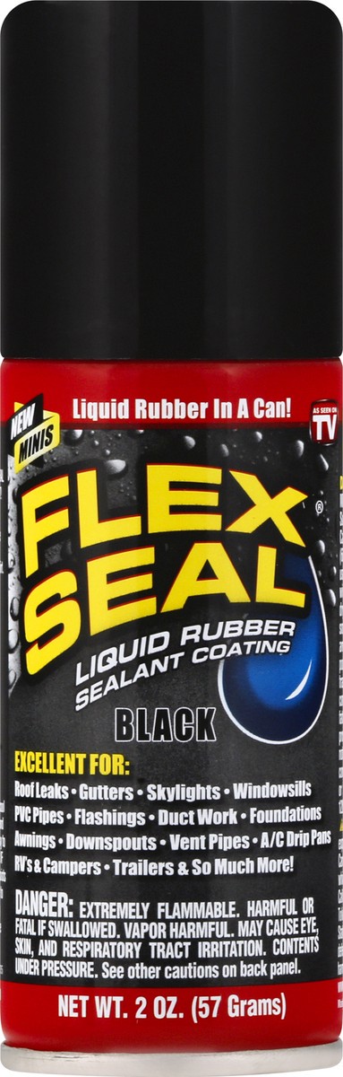 slide 2 of 7, Flex Seal Liquid Rubber Sealant Coating 2 oz, 2 oz