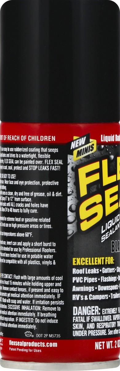 slide 4 of 7, Flex Seal Liquid Rubber Sealant Coating 2 oz, 2 oz