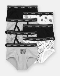 Carter's Toddler Boy 7-Pack Sports Print Brief Underwear Multi 2-3