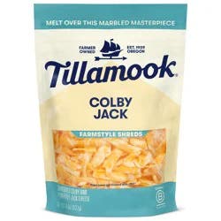 Tillamook Farmstyle Shreds Colby Jack Cheese - 8 oz