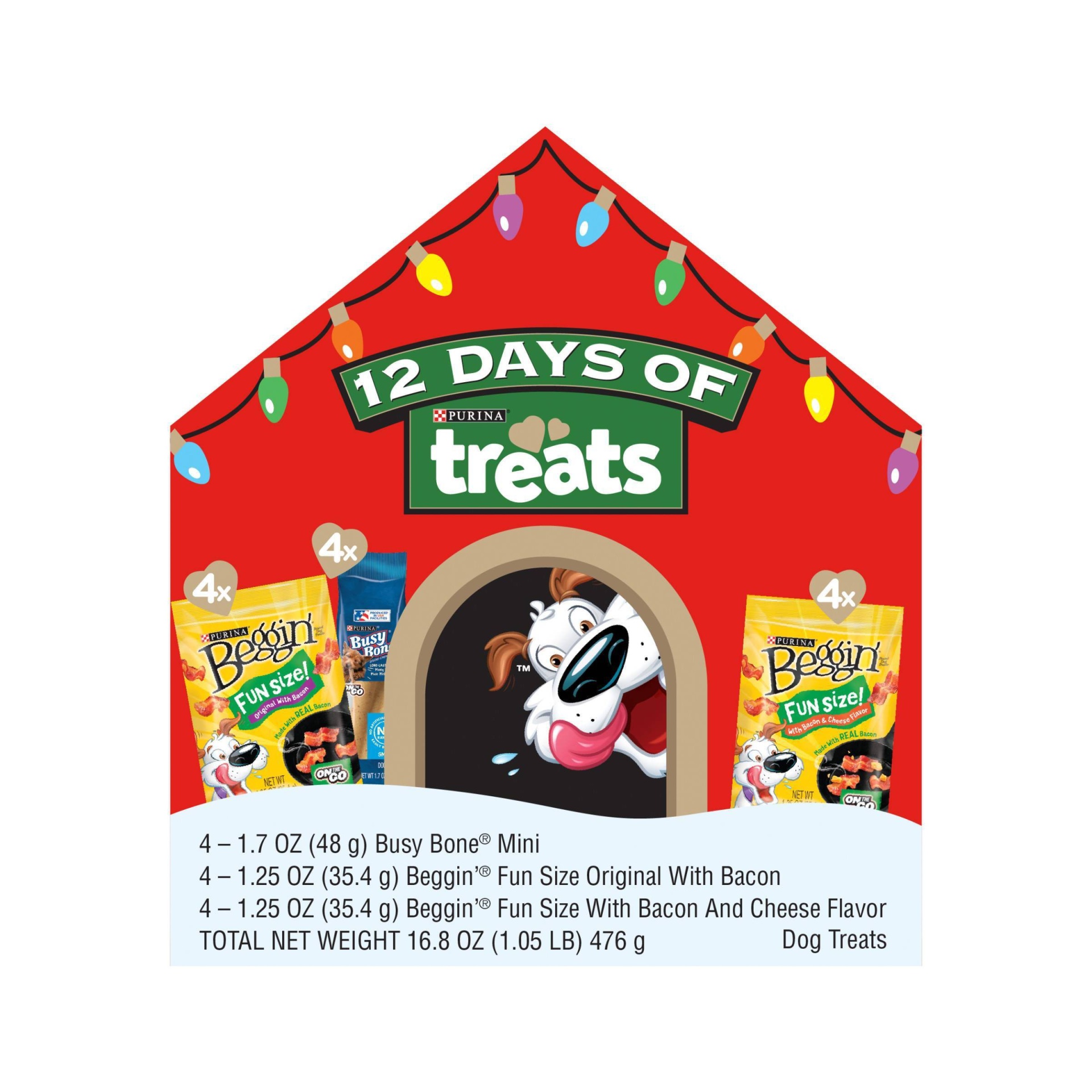 Beggin' 12 Days of Holiday Calendar Dog Treats 12 oz Shipt