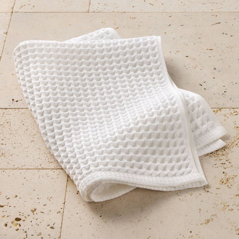 slide 1 of 4, Waffle Hand Towel White - Casaluna™, 1 ct