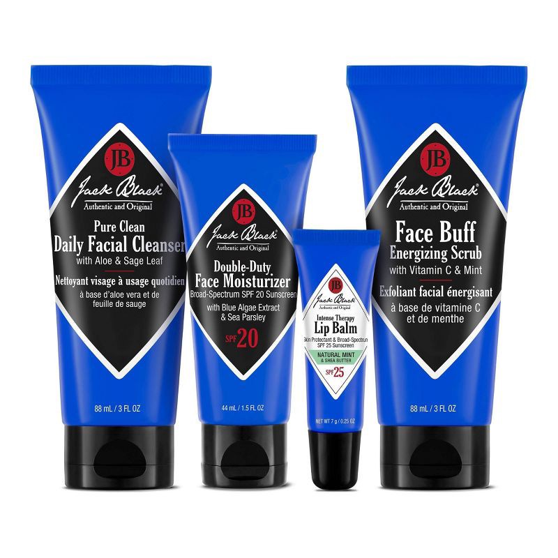slide 2 of 8, Jack Black Skin Saviors Set - 4pc - Ulta Beauty, 4 ct