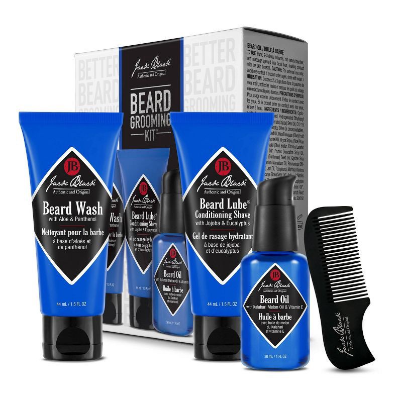 slide 1 of 4, Jack Black Beard Grooming Kit - 4ct - Ulta Beauty, 4 ct
