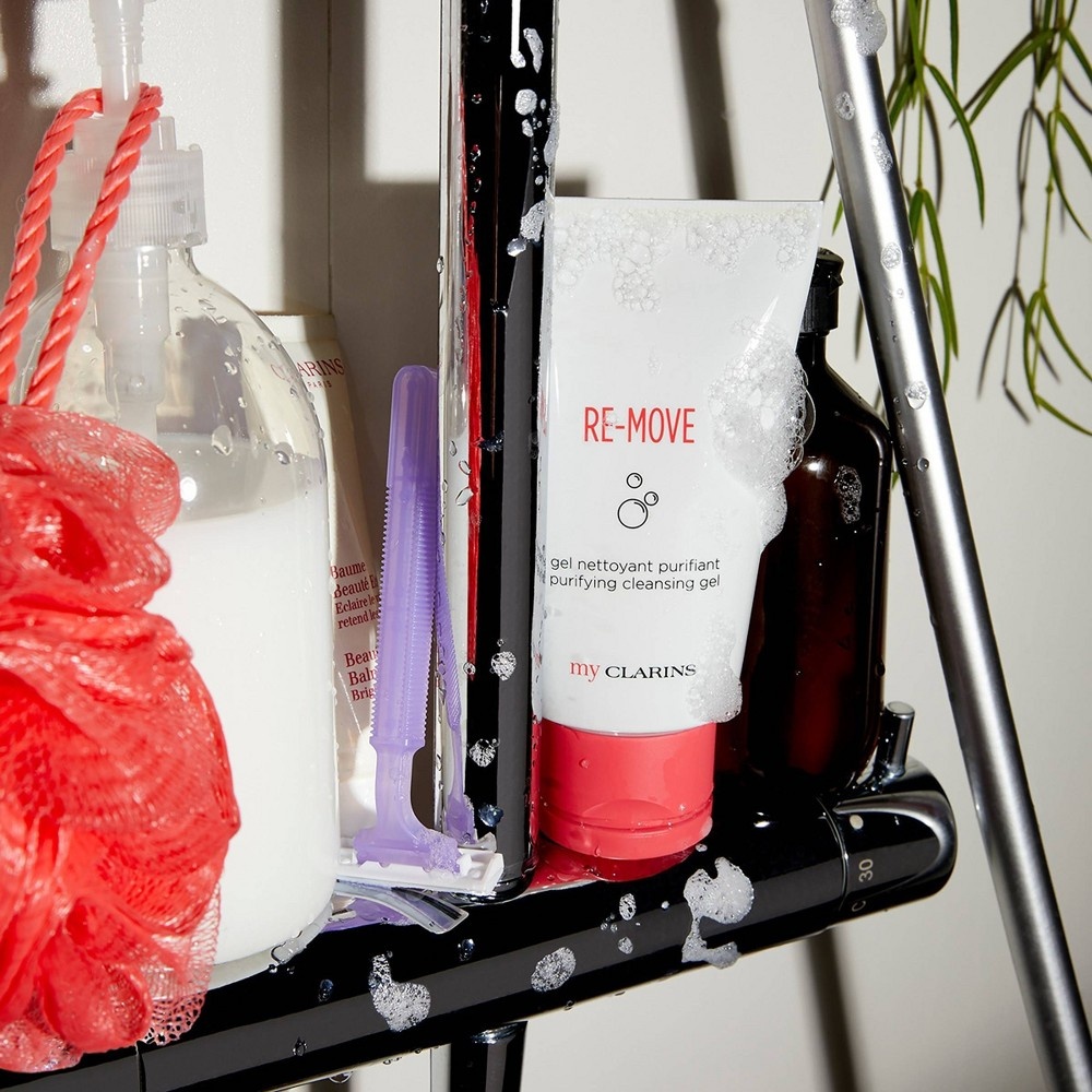 slide 7 of 7, My Clarins Re-move Purifying Cleansing Gel - Ulta Beauty, 4.5 oz