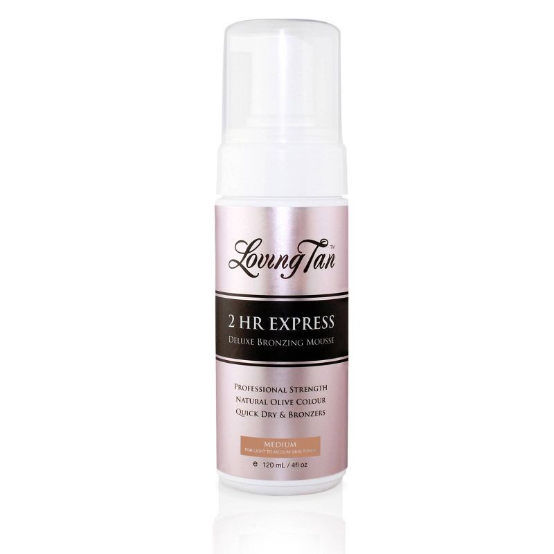 slide 1 of 3, Loving Tan 2hr Express Self Tanning Mousse - Medium - 4 fl oz - Ulta Beauty, 4 fl oz