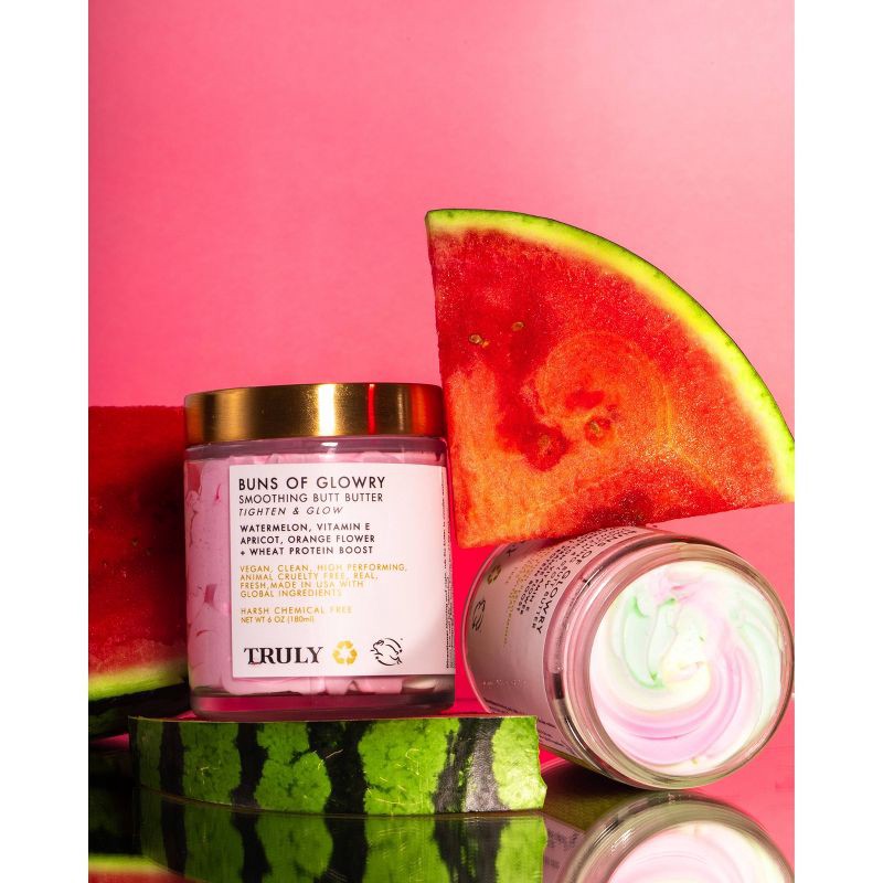 slide 2 of 4, TRULY Women's Buns of Glowry Tighten & Glow Smoothing Butt Butter - 2 fl oz - Ulta Beauty, 2 fl oz