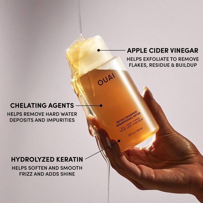 slide 8 of 8, OUAI Detox Shampoo - 10 fl oz - Ulta Beauty, 10 fl oz