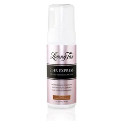 Loving Tan 2hr Express Self Tanning Mousse - Dark - 4 fl oz - Ulta Beauty: Paraben-Free, Whole Body Application