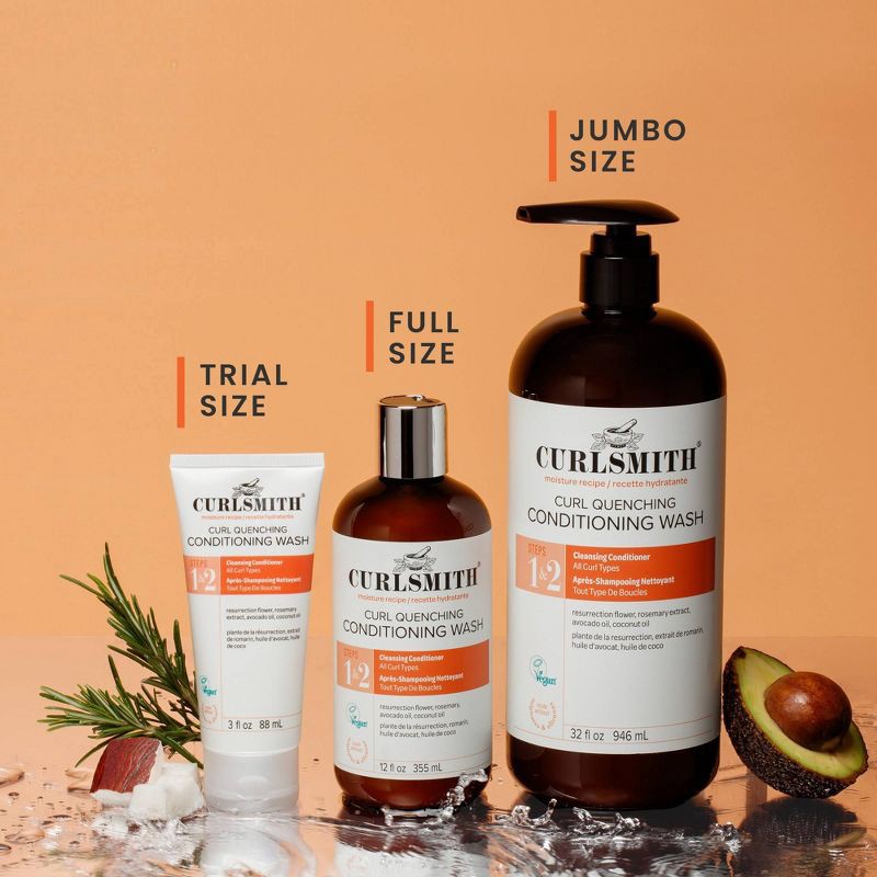 slide 8 of 8, CURLSMITH Curl Quenching Conditioning Wash - 12 fl oz - Ulta Beauty, 12 fl oz