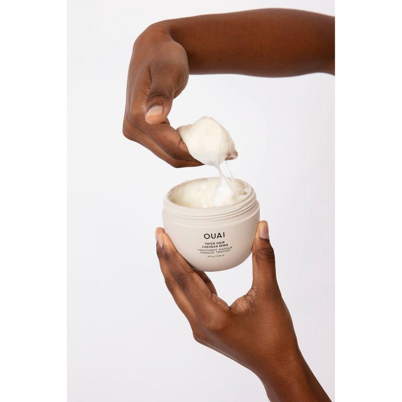 slide 2 of 5, OUAI Thick Hair Treatment Masque - 8 fl oz - Ulta Beauty, 8 fl oz