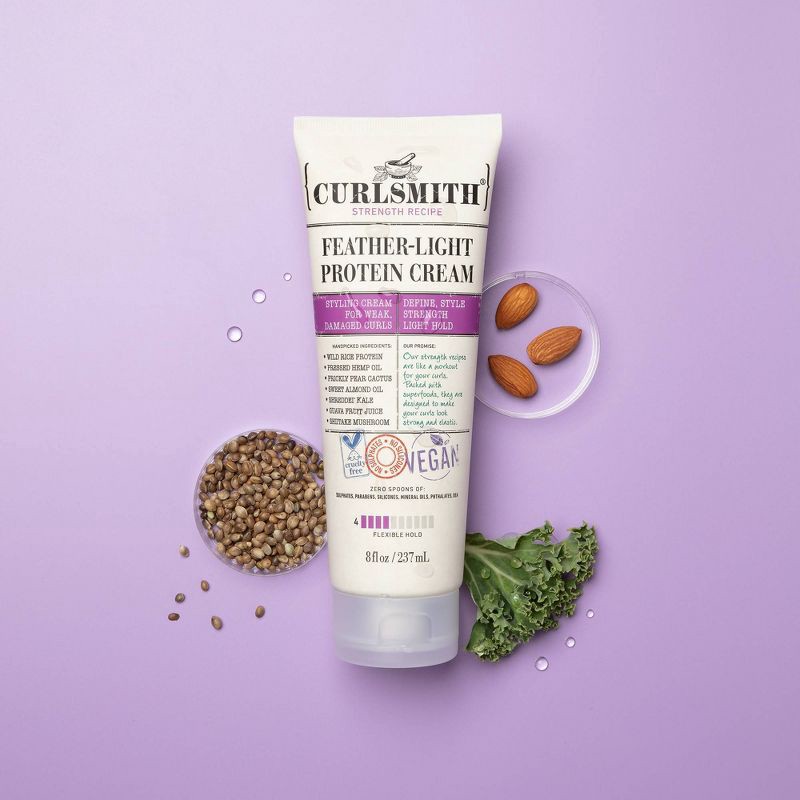 slide 3 of 4, CURLSMITH Featherlight Protein Cream - 8 fl oz - Ulta Beauty, 8 fl oz