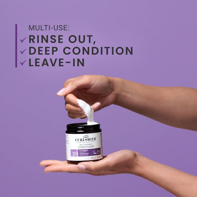 slide 4 of 6, CURLSMITH Multitasking Conditioner - 8 fl oz - Ulta Beauty, 8 fl oz