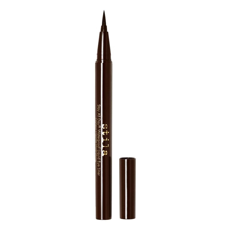 slide 1 of 7, Stila Stay All Day Waterproof Liquid Eyeliner - Dark Brown - 0.016 fl oz - Ulta Beauty, 0.016 fl oz