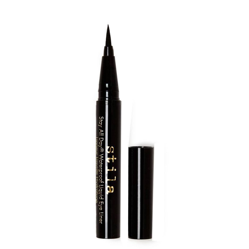 slide 1 of 5, Stila DELUXE Stay All Day Waterproof Liquid Eyeliner- Intense Black - 0.008 fl oz - Ulta Beauty, 0.008 fl oz