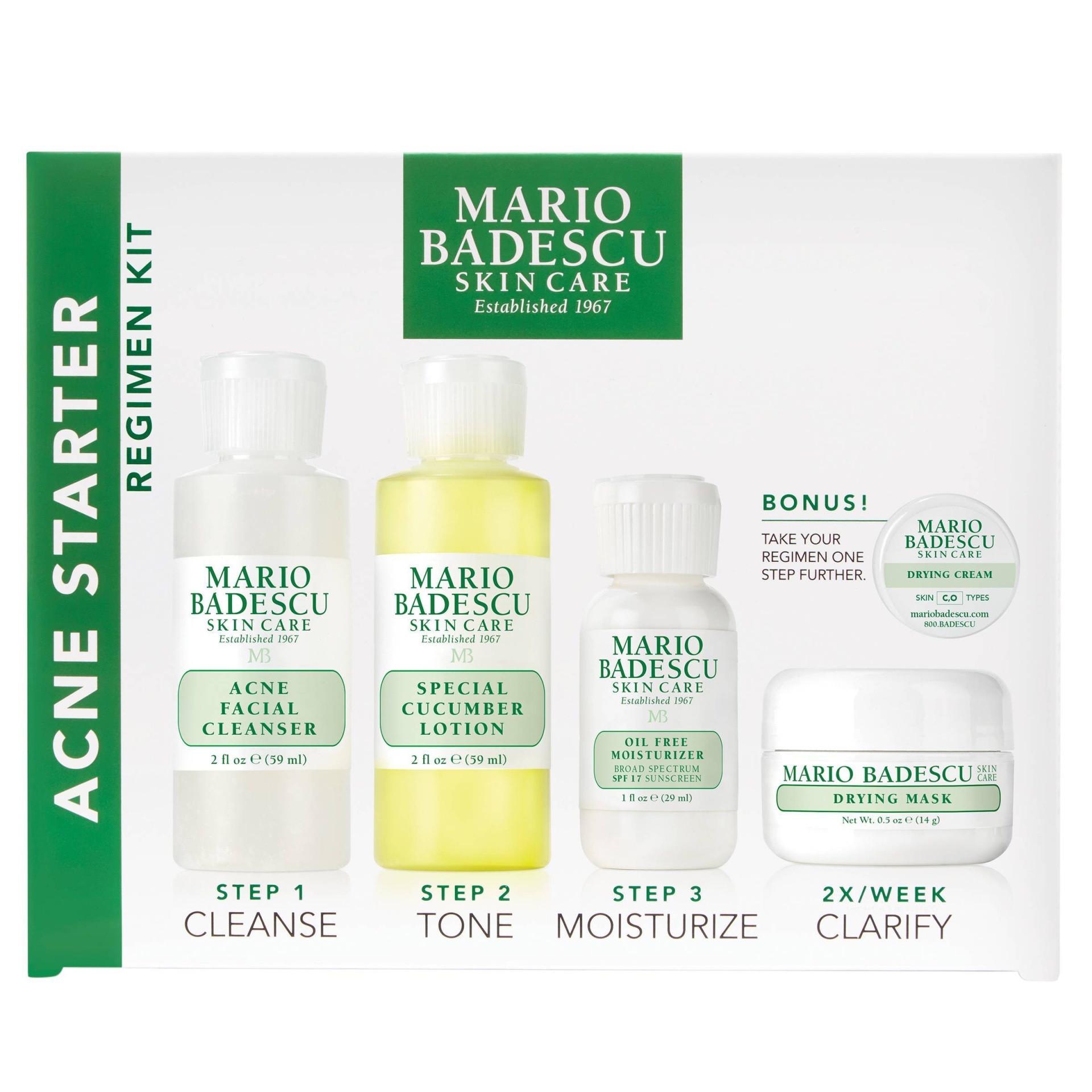 slide 1 of 2, Mario Badescu Skincare Acne Starter Regimen Kit - 0.5oz - Ulta Beauty, 0.5 oz