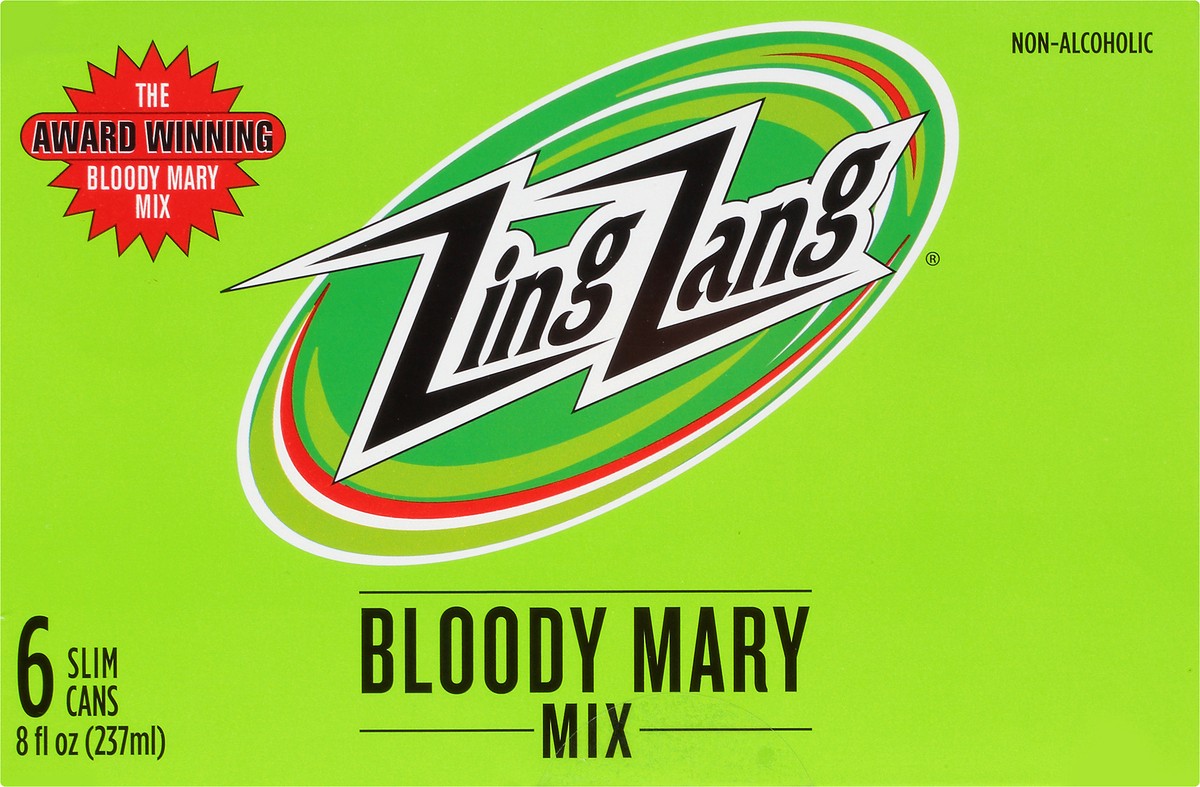 slide 5 of 11, Zing Zang Bloody Mary Mix Can, 8.4 fl oz