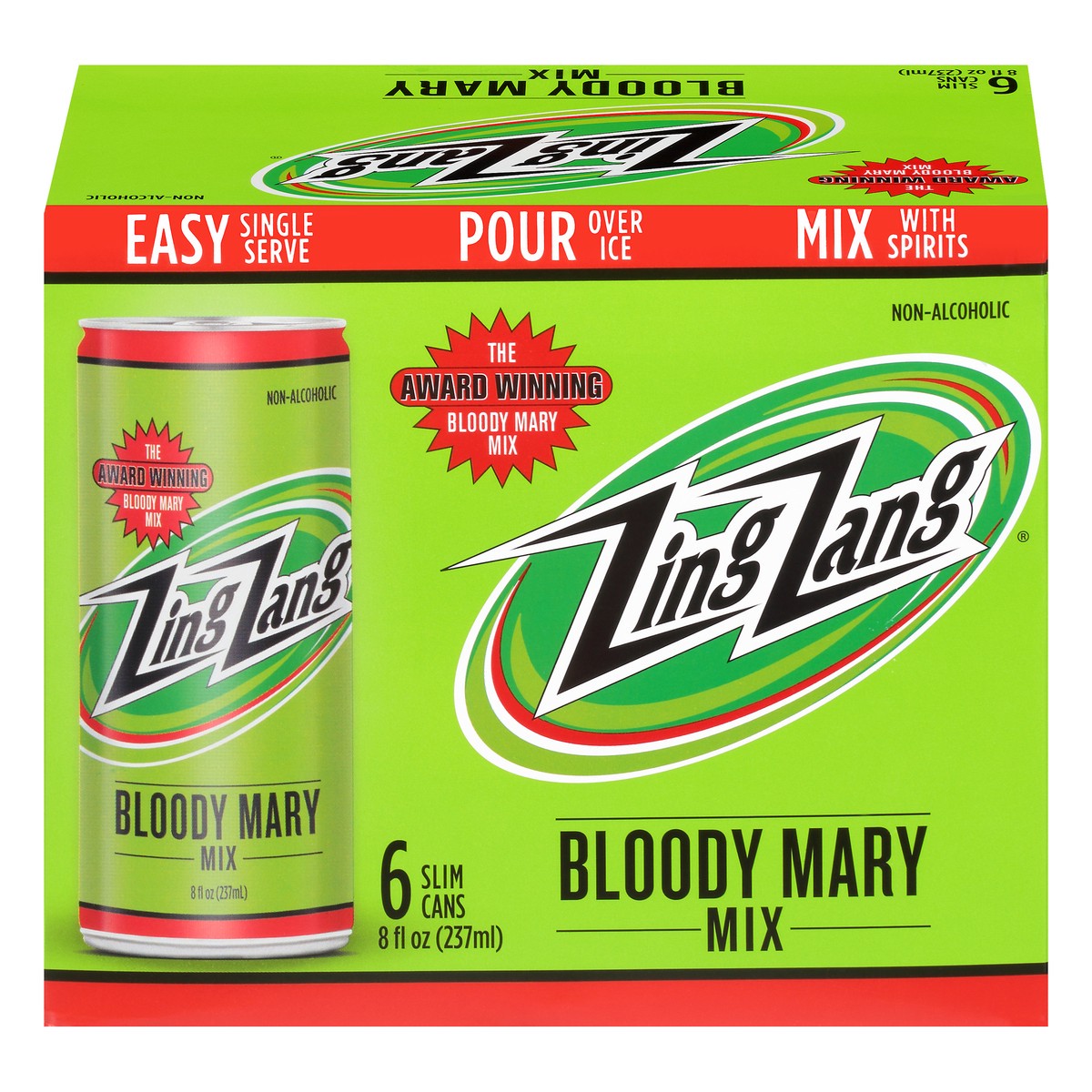 slide 1 of 11, Zing Zang Bloody Mary Mix Can, 8.4 fl oz