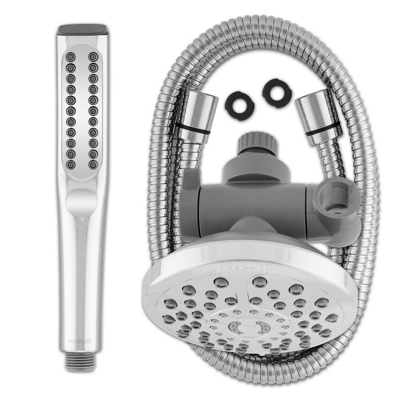 PowerWand Spa System with PowerPulse Massage Chrome Waterpik 1 ct Shipt
