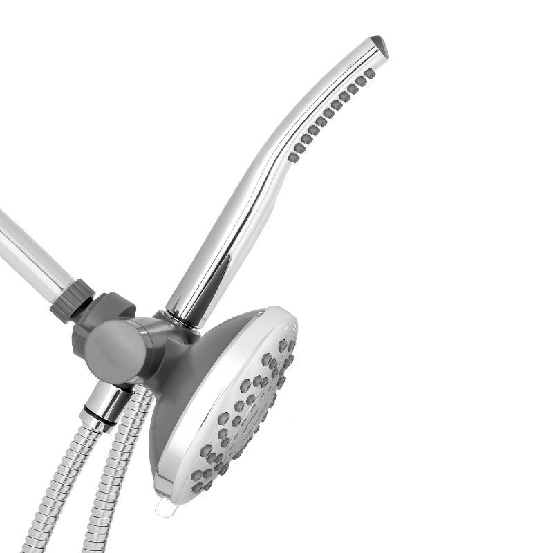 slide 8 of 8, PowerWand Spa System with PowerPulse Massage Chrome - Waterpik: 7-Setting Handheld, EPA WaterSense, 72" Hose, 1 ct