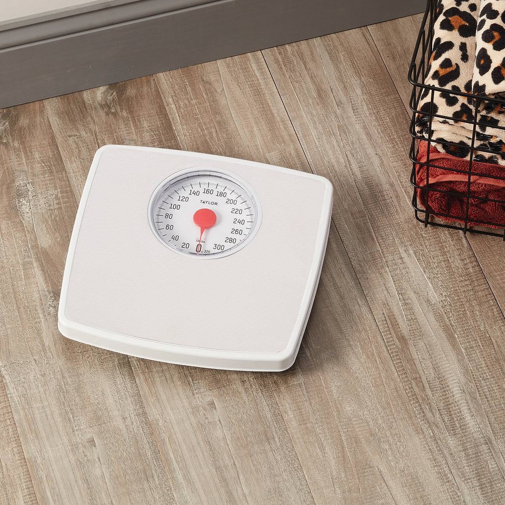 Taylor White Analog Bath Scale