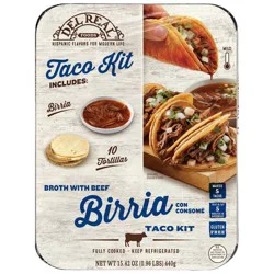Del Real Foods Beef Birria Taco Kit