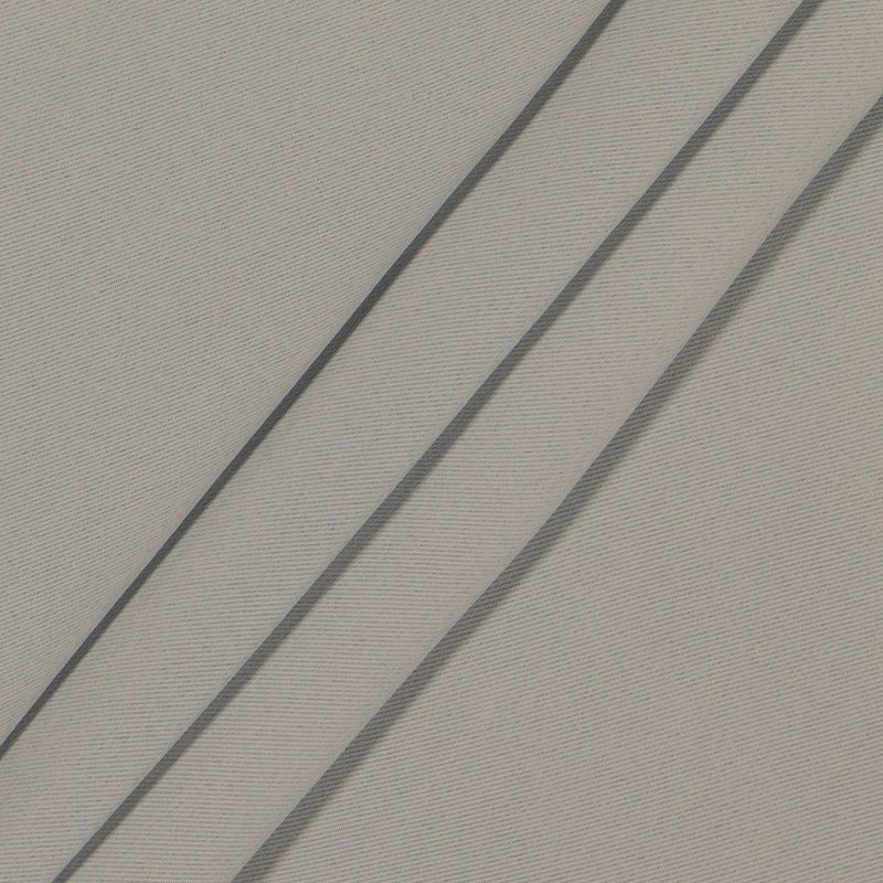 slide 6 of 10, 2pk 37"x63" Eclipse Blackout Shadow Window Curtain Panels Silver, 2 ct