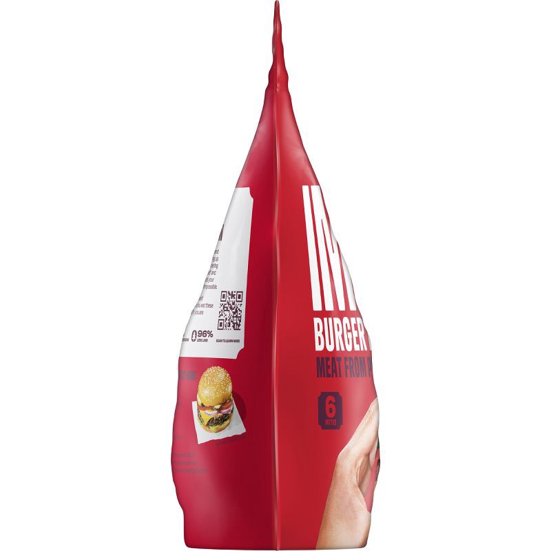slide 4 of 5, Impossible Burger Patties - Frozen - 24oz/6ct, 6 ct; 24 oz