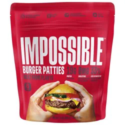Impossible Burger Patties - Frozen - 24oz/6ct