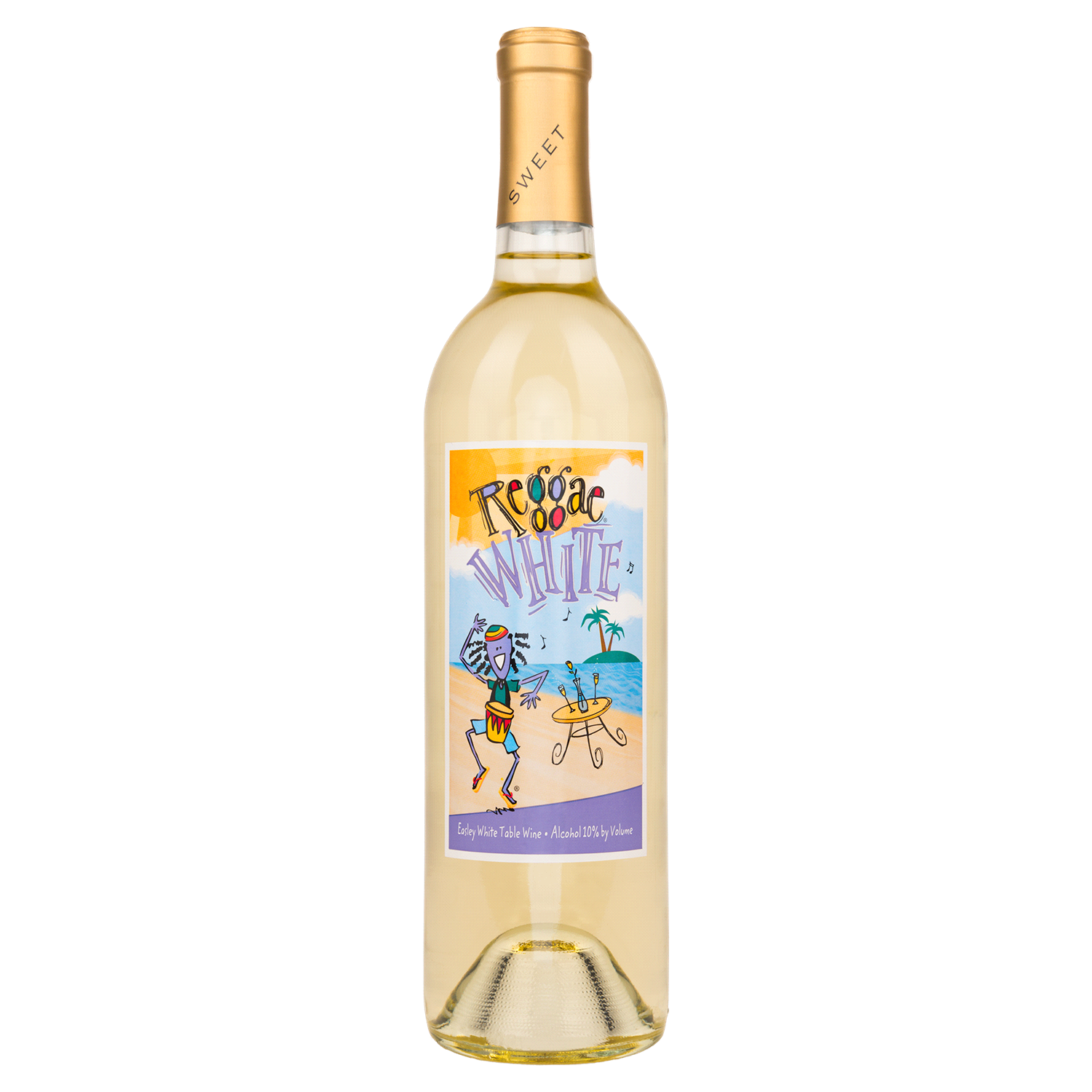 slide 1 of 2, Easley Reggae White Wine, 750 ml